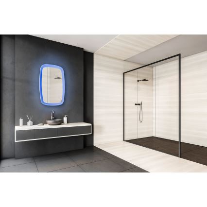 Eglo 99588 - LED RGBW ściemnialne lustro łazienkowe z podświetleniem 20W/230V IP44