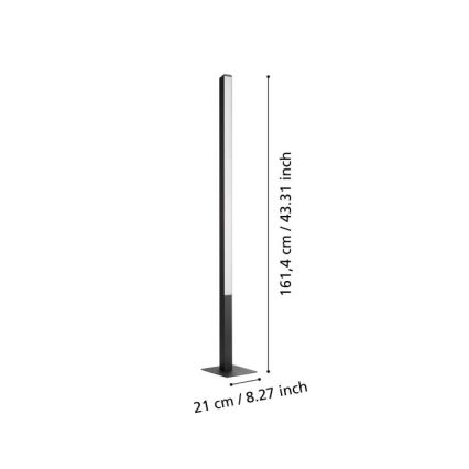 Eglo - LED RGBW Ściemniana lampa LED/35W/230V 2700-6500K ZigBee