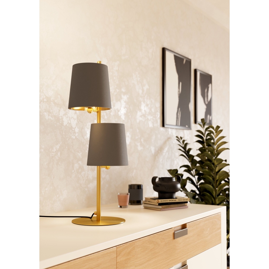 Eglo - Lampa stołowa 2xE27/40W/230V
