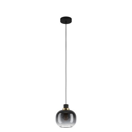 Eglo - Lampa wisząca na linkę 1xE27/40W/230V szara