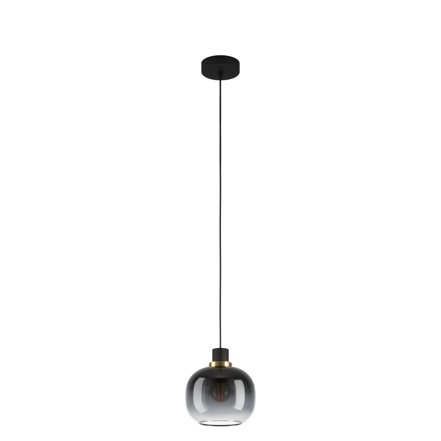Eglo - Lampa wisząca na linkę 1xE27/40W/230V szara