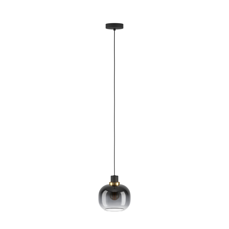 Eglo - Lampa wisząca na linkę 1xE27/40W/230V szara