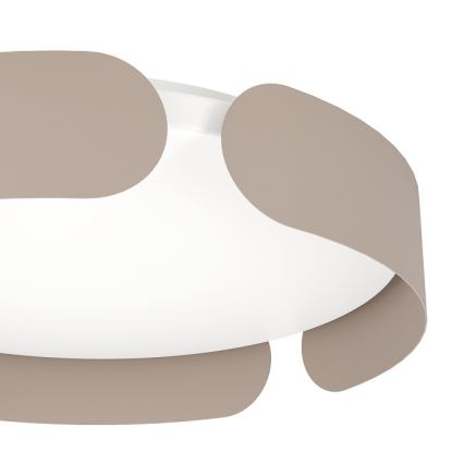 Eglo - LED lampa sufitowa LED/20W/230V Ø 37 cm brązowa