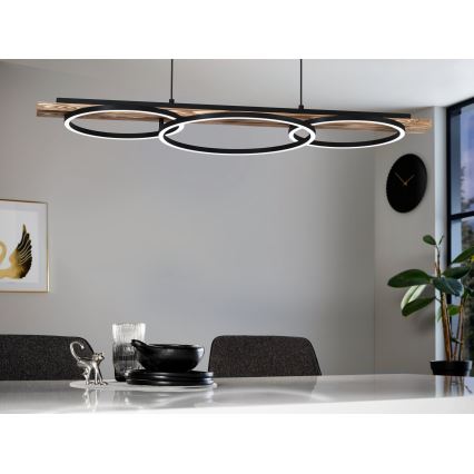 Eglo - LED Żyrandol ściemnialny na lince LED/40,5W/230V