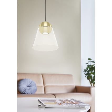 Eglo - LED Żyrandol na lince 1xGU10/4,5W/230V