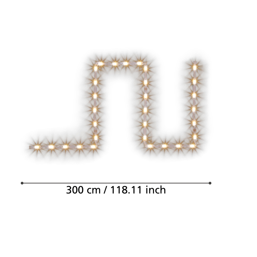 Eglo - LED Ściemniana taśma 3m LED/13,5W/24V 2700-6500K ZigBee