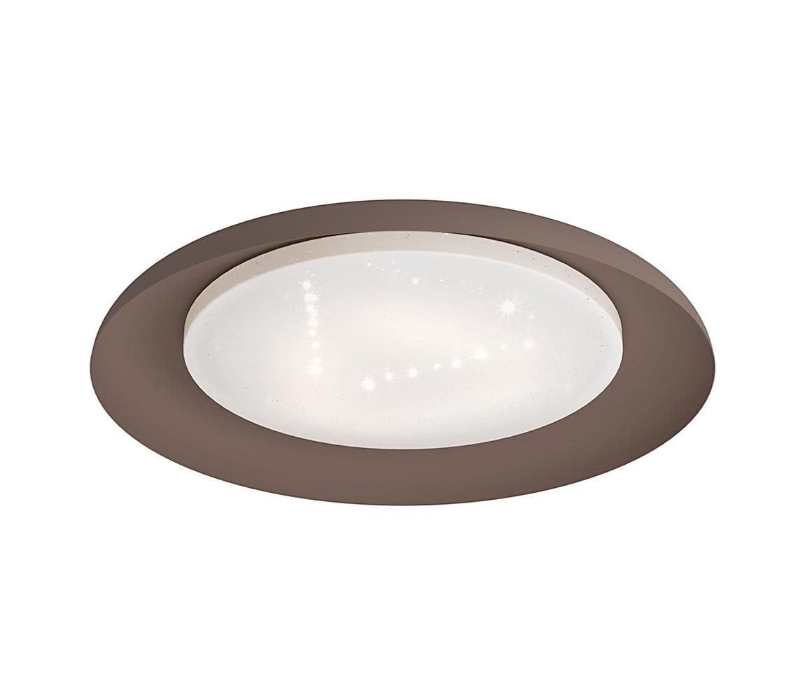 Eglo 99704 - LED Plafon PENJAMO LED/17,1W/230V brązowy