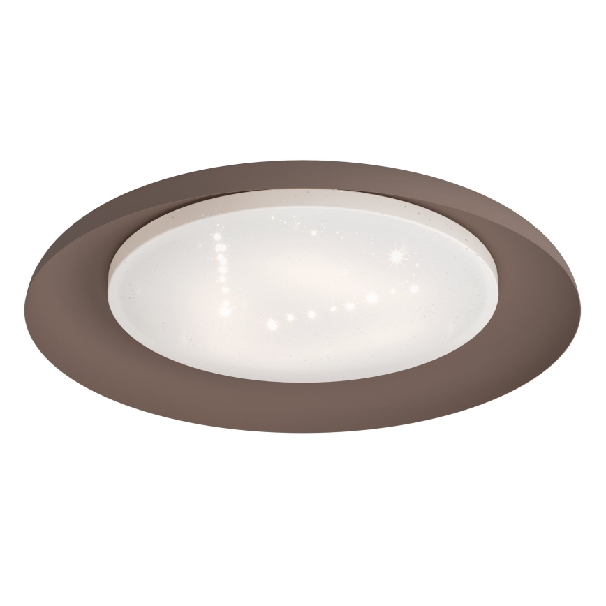 Eglo - LED Plafon LED/17,1W/230V brązowy