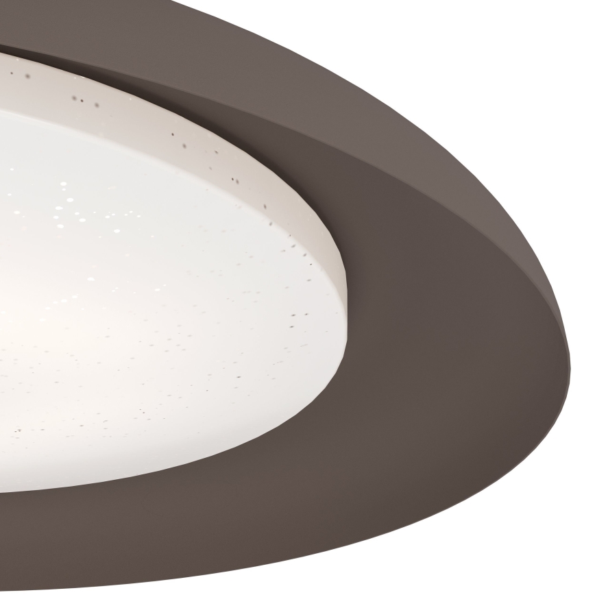 Eglo - LED Plafon LED/17,1W/230V brązowy