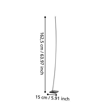 Eglo - LED Lampa stojąca LED/25,7W/230V