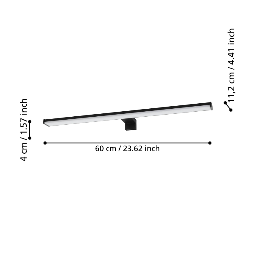 Eglo - LED Łazienkowe oświetlenie lustra LED/11W/230V 4000K 60 cm IP44