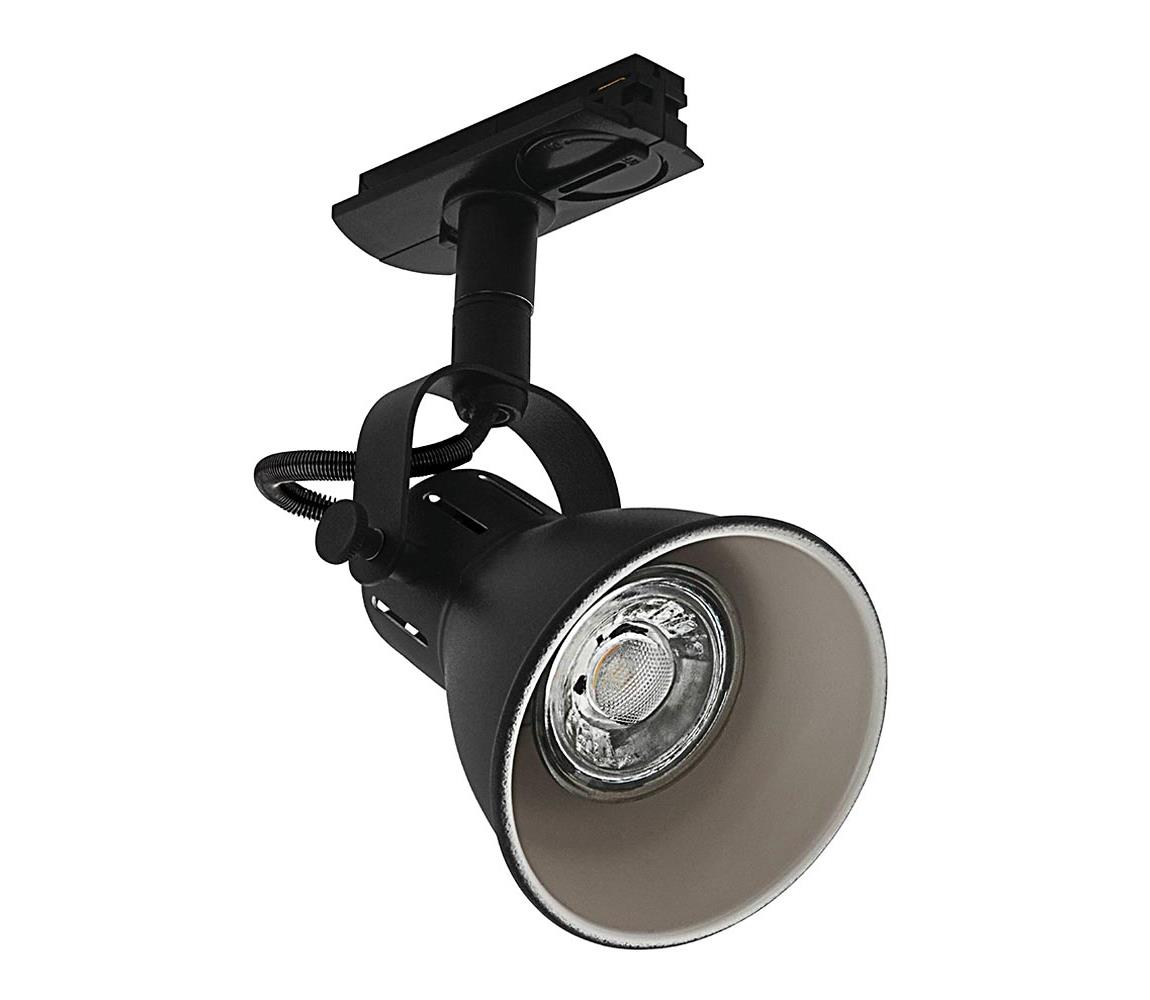 Eglo 99755 - Oświetlenie punktowe do systemu szynowego SERAS 1xGU10/35W/230V czarne