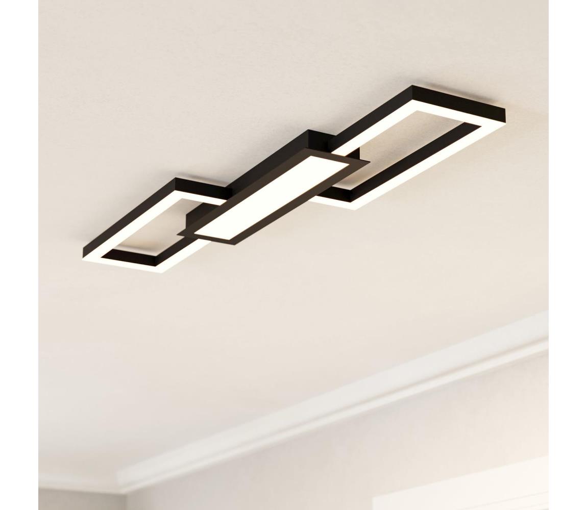 Eglo 99792 - LED Plafon ściemnialny MONIROTE LED/37W/230V czarny + ZS
