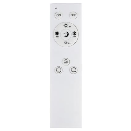 Eglo - LED Plafon ściemnialny LED/37W/230V czarny + zdalne sterowanie