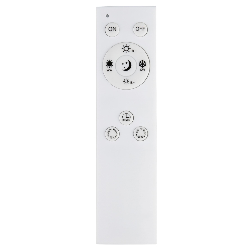Eglo - LED Plafon ściemnialny LED/37W/230V czarny + zdalne sterowanie