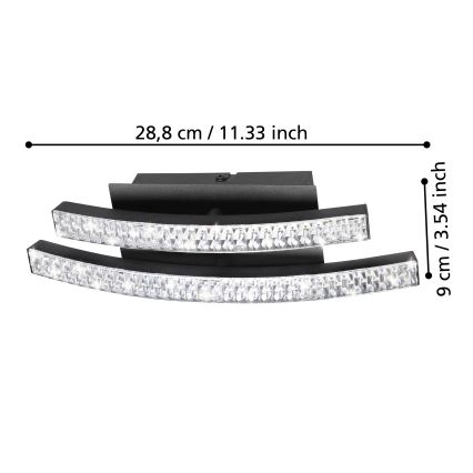 Eglo - LED Kinkiet LED/8W/230V