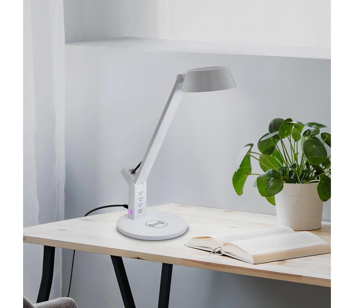 Eglo 99831 - LED Ściemniana dotykowa lampa stołowa BANDERALO LED/4,8W/230V biała