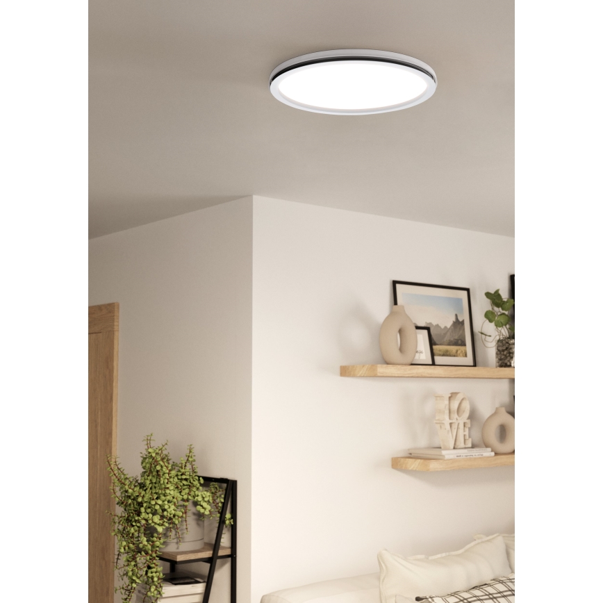 Eglo - LED RGBW Ściemniany plafon LED/22W/230V 3000-6500K + pilot