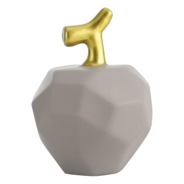 Eglo - Ceramiczna dekoracja 10x8 cm szary/złoty