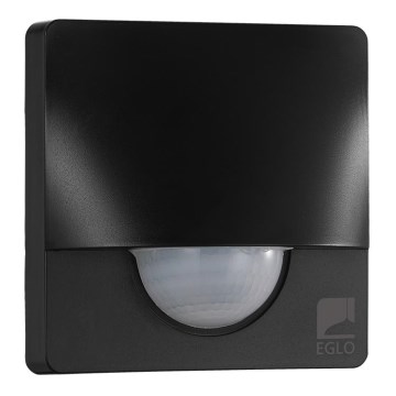 Eglo - Czujnik ruchu zewnętrzny 12 m czarny IP44