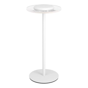 Eglo - Dotykowa ładowalna lampa stołowa LED RGBW, ściemnialna, 5V/2000 mAh, biała