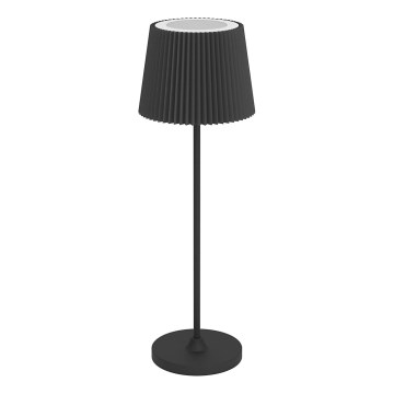 Eglo - Dotykowa ściemniana lampka stołowa LED, ładowalna, 3,8W/5V, 2400/3000/4000K, 2000 mAh, czarna