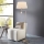 Eglo/Edi Light - Lampa stojąca LED SANTANDER 1xE27/11W/230V + LED/2,3W chrom matowy