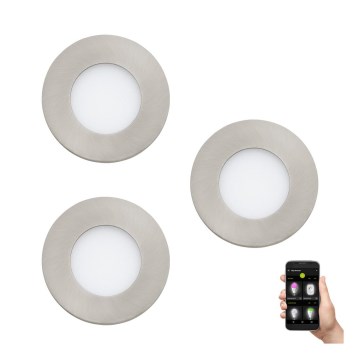 Eglo - ET 3x LED Ściemniana lampa łazienkowa FUEVA-Z  LED/2,8W/230V IP44