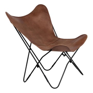 Eglo - Fotel 90x80 cm skóra