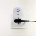 Eglo - Inteligentne gniazdo Connect plug PLUS 2300W SCHUKO Bluetooth