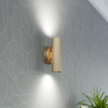 Eglo - Kinkiet 2xGU10/5W/230V złoty