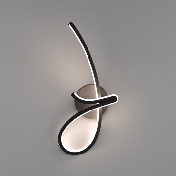 Eglo - kinkiet LED/12W/230V, 2700/4000/6500K, czarny