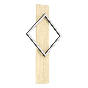 Eglo - Kinkiet LED/13W/230V czarny/beżowy