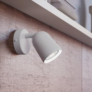 Eglo - Kinkiet punktowy 1xGU10/5W/230V biały