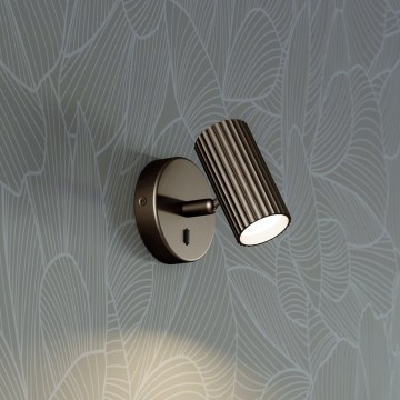 Eglo - Kinkiet punktowy 1xGU10/5W/230V brązowy