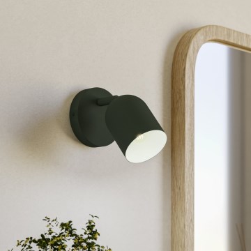 Eglo - Kinkiet punktowy ścienny 1xE14/40W/230V zielony