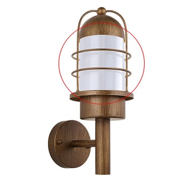 Eglo - Klosz zamienny do plafonu MINORCA śr. 10 cm