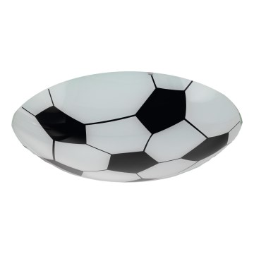 Eglo - Klosz zamienny do plafonu TABARA E27 śr. 25 cm Piłka nożna