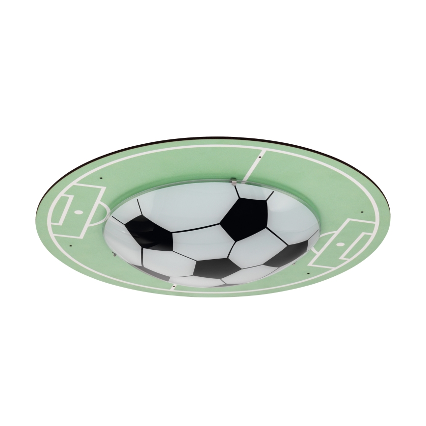 Eglo - Klosz zamienny do plafonu TABARA E27 śr. 25 cm Piłka nożna