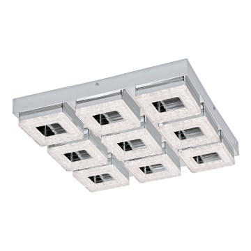 Eglo - Kryształowa lampa sufitowa 9xLED/4W/230V
