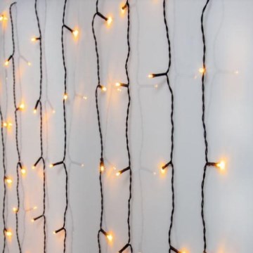 Eglo - Kurtyna świetlna LED zewnętrzna 120xLED 1,3 m IP44 ciepła biała