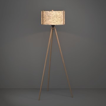 Eglo - Lampa podłogowa 1xE27/25W/230V beżowy