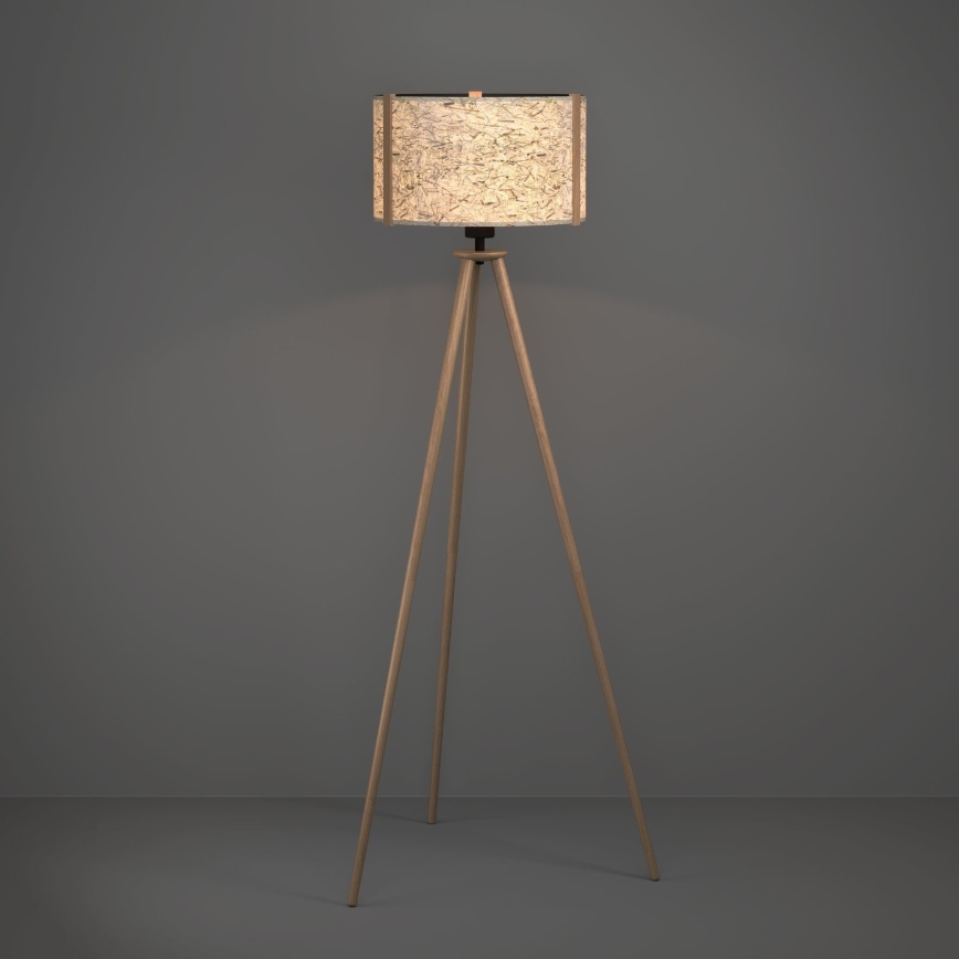 Eglo - Lampa podłogowa 1xE27/25W/230V beżowy
