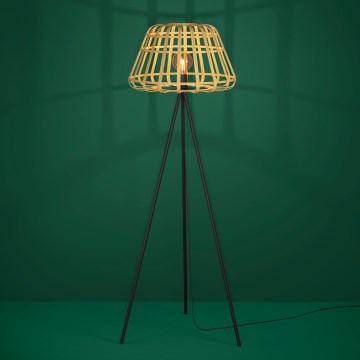Eglo - Lampa podłogowa 1xE27/40W/230V bambus