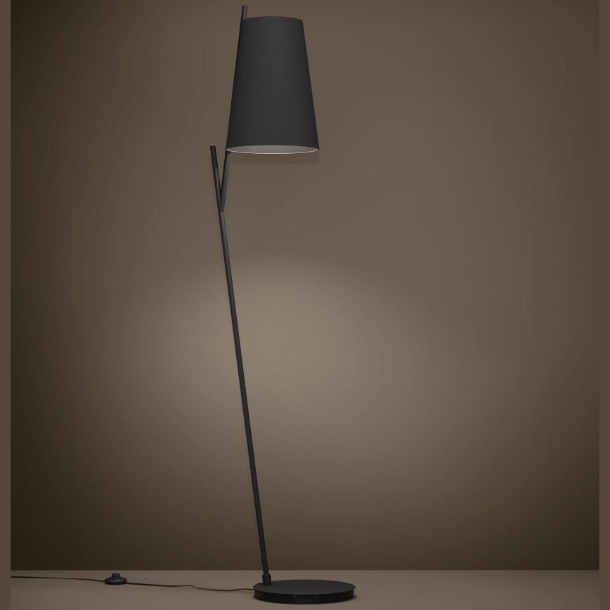 Eglo - Lampa podłogowa 1xE27/40W/230V czarna