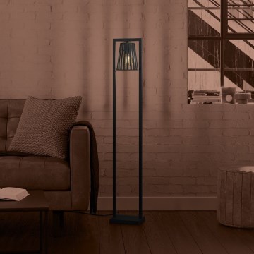 Eglo - Lampa podłogowa 1xE27/40W/230V czarny