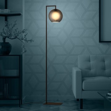 Eglo - Lampa podłogowa 1xE27/40W/230V dymny