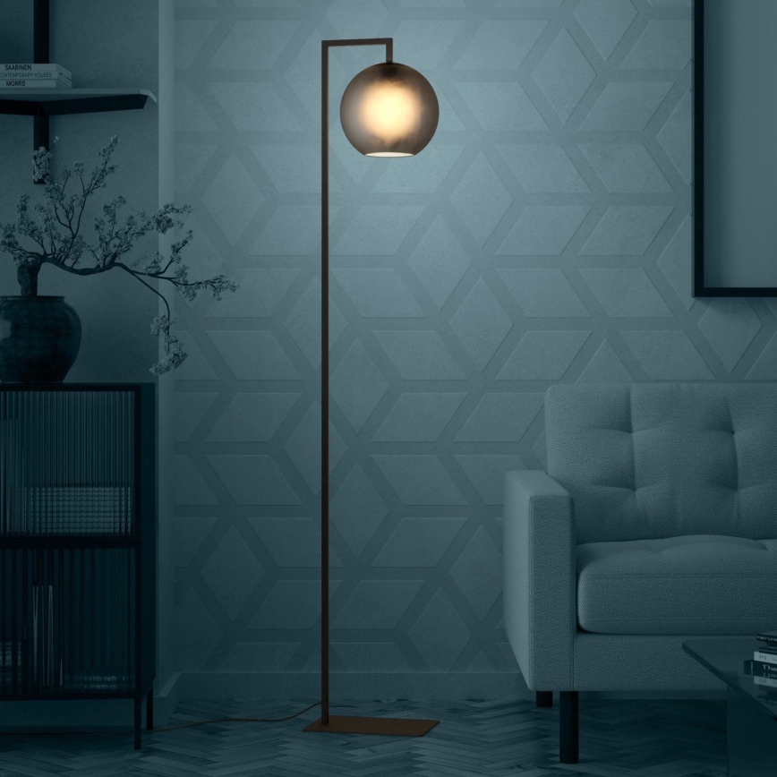 Eglo - Lampa podłogowa 1xE27/40W/230V dymny