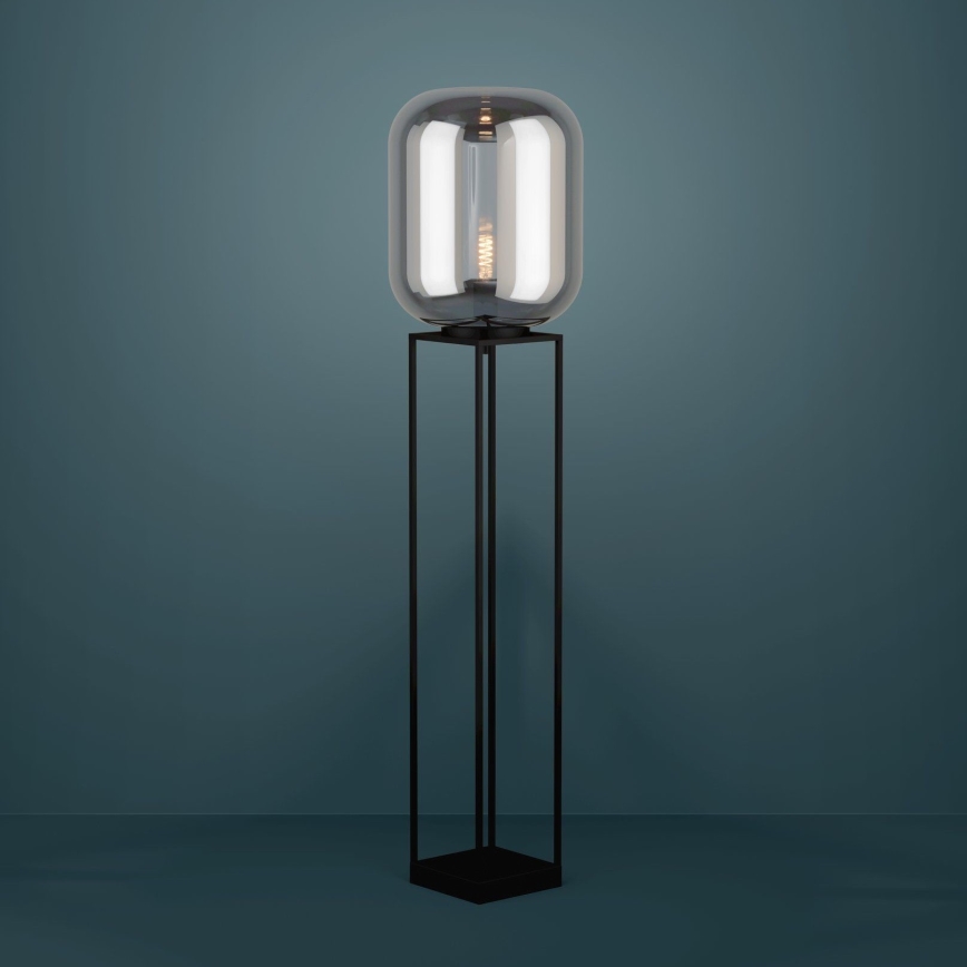 Eglo - Lampa podłogowa 1xE27/40W/230V dymny