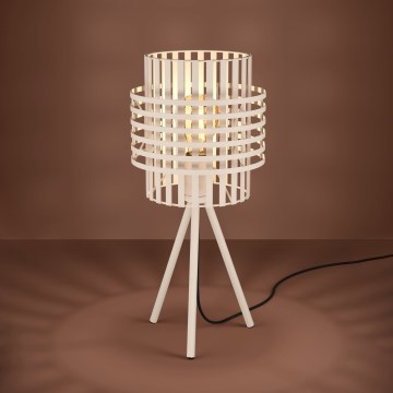 Eglo - Lampa podłogowa 1xE27/40W/230V kremowy